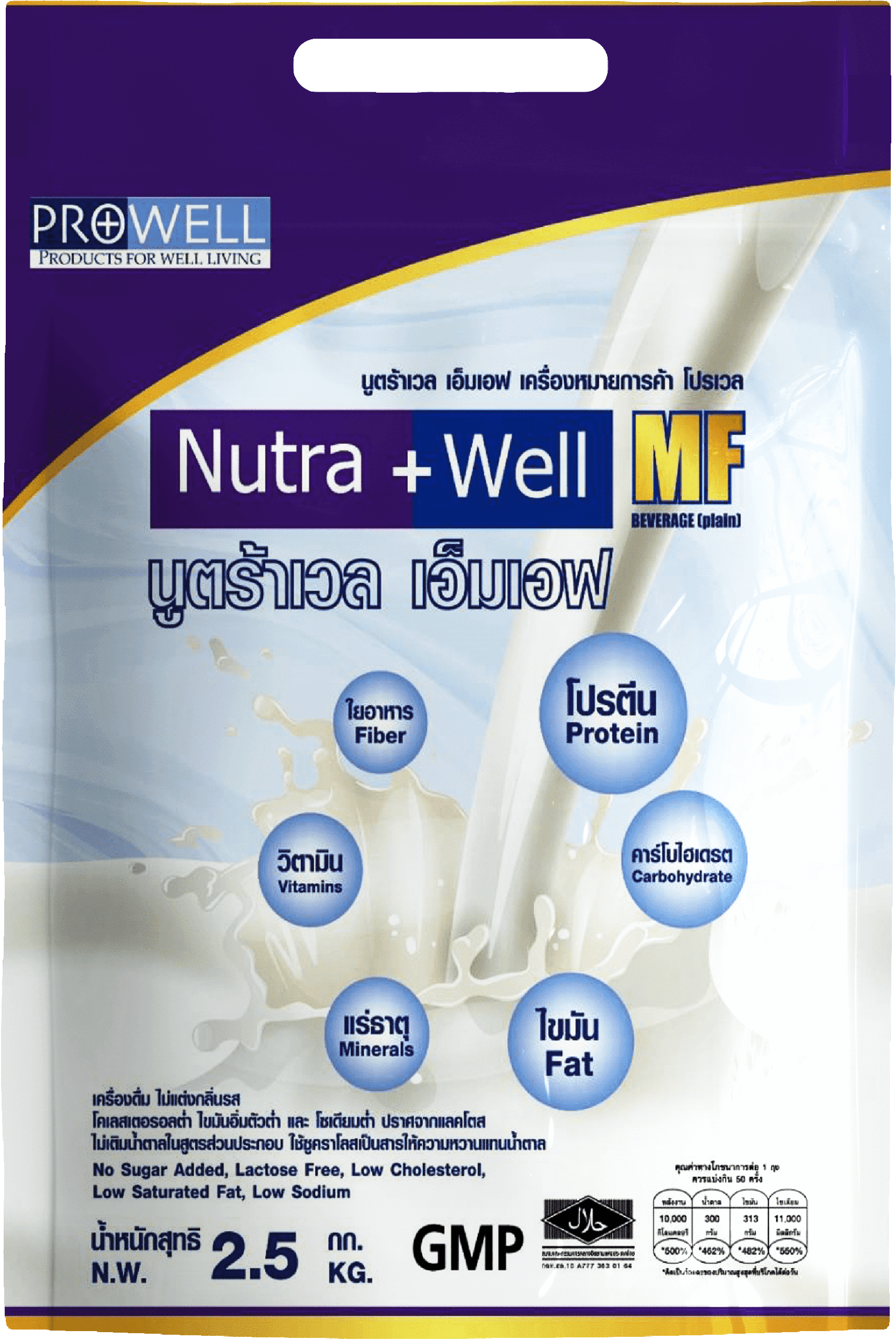 นูตร้าเวล เอ็มเอฟ(Nutrawell MF) แบบถุงใหญ่
